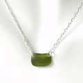 Khaki Glass Laurie Necklace