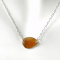 Brown Glass Laurie Necklace