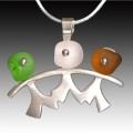 Kanzius Research Fund Sterling Silver Pendant
